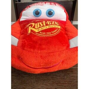 Disney Pixar Cars Lightning McQueen Plush Mattel Embroidered 95